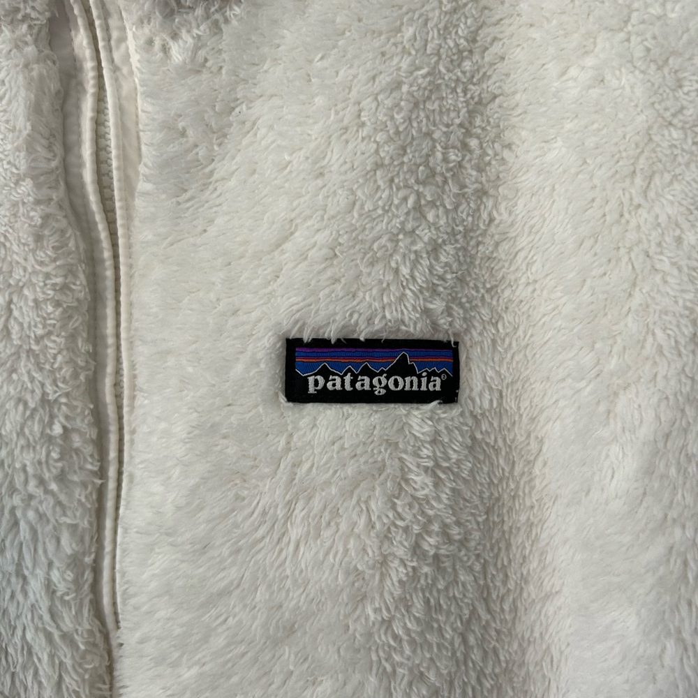 Patagonia White Fleece Vest - Picture 2 of 5